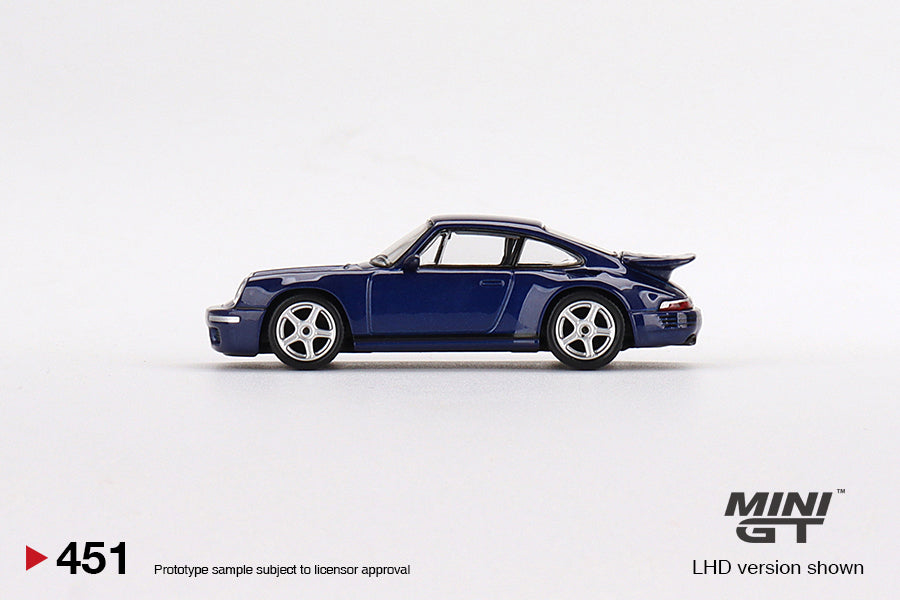 Mini GT RUF CTR Anniversary Dark Blue