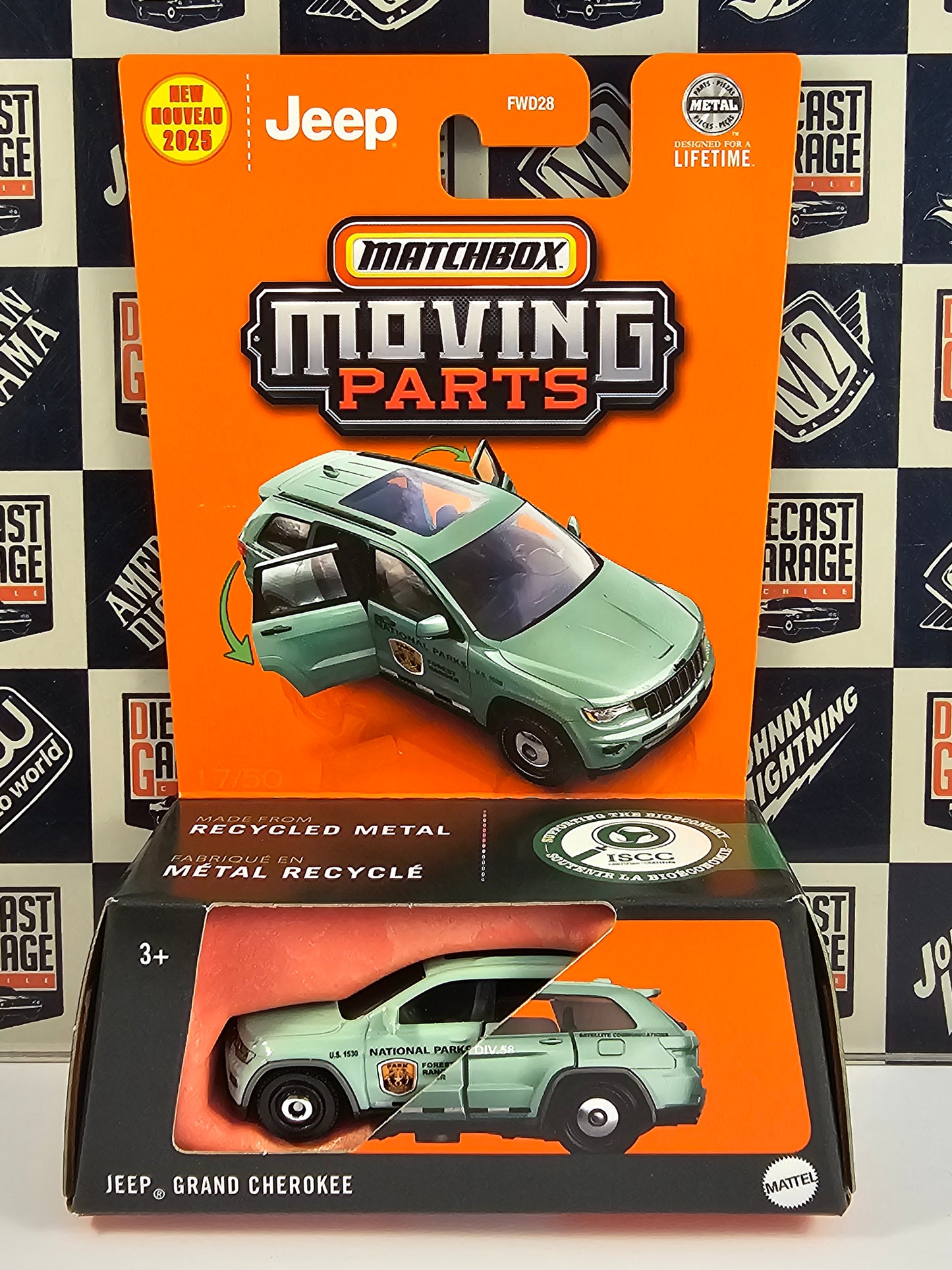 Matchbox Moving Parts Jep Grand Cherokee