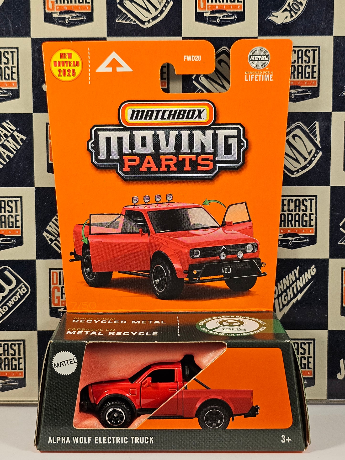 Matchbox Moving Parts Alpha Wolf Electric Truck