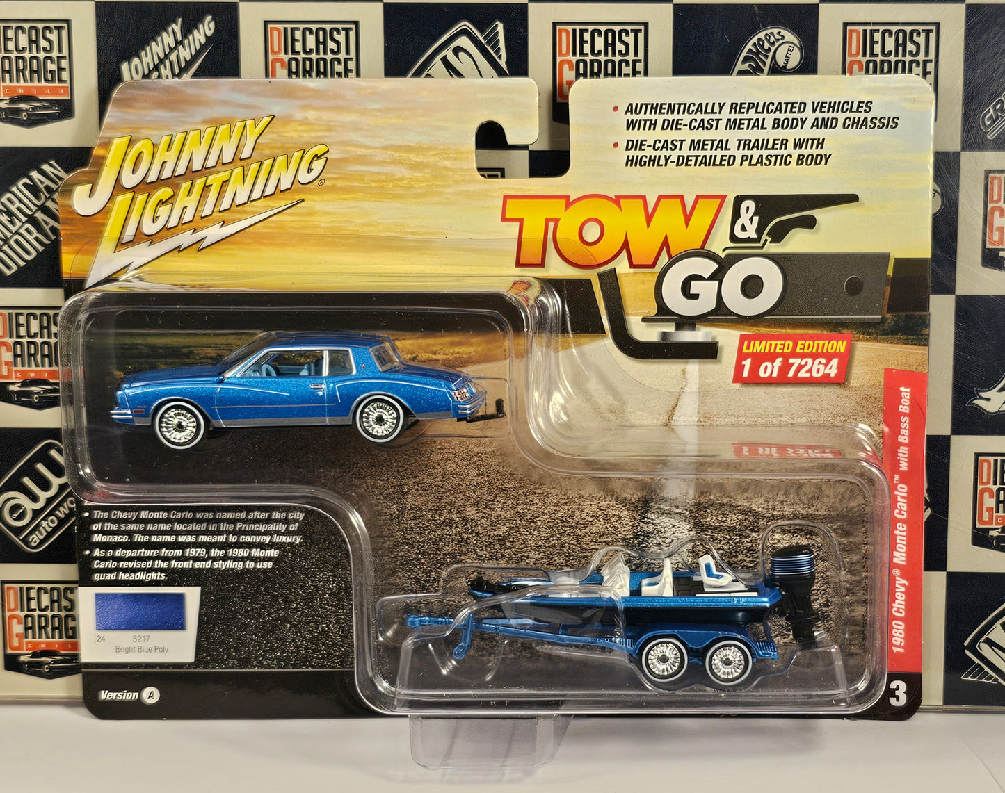 1980 Chevy Monte Calro with Bass Boat Tow & Go