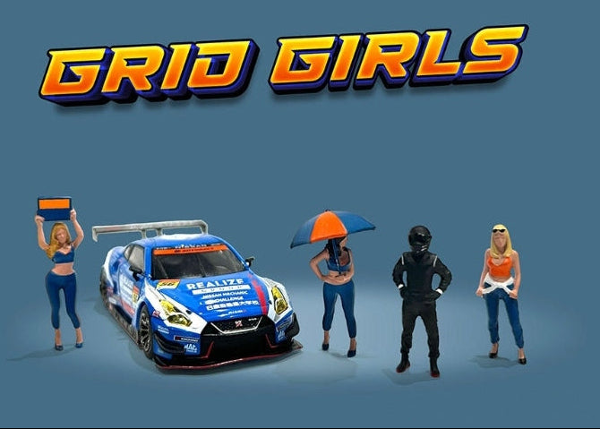 American Diorama Grid Girls
