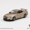 Mini GT Nissan Skyline GT-R (R34) M-Spec Silica Breath