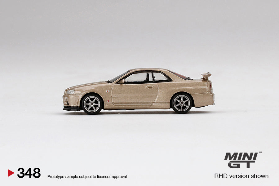 Mini GT Nissan Skyline GT-R (R34) M-Spec Silica Breath