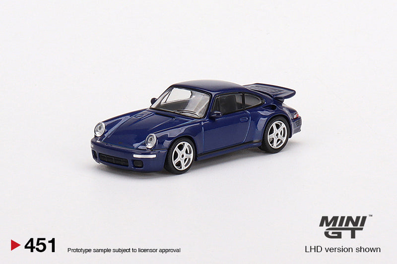 Mini GT RUF CTR Anniversary Dark Blue