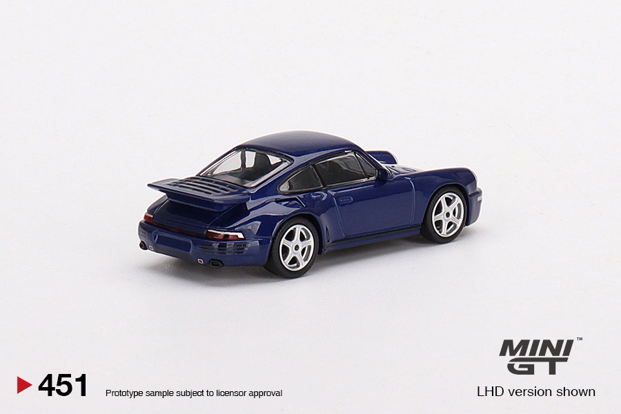 Mini GT RUF CTR Anniversary Dark Blue