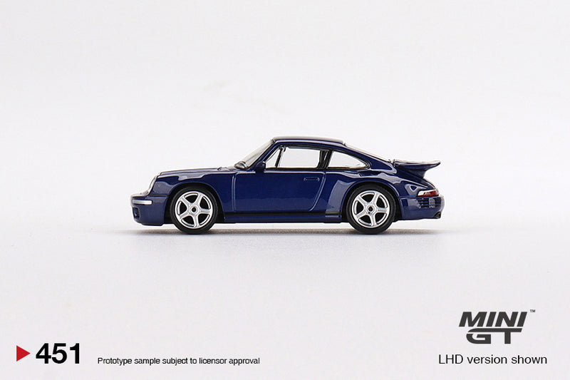 Mini GT RUF CTR Anniversary Dark Blue
