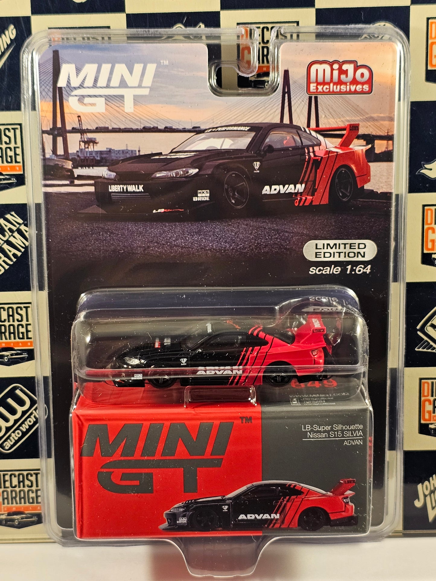 Mini GT Nissan LB-Super Silhouette S15 SILVIA ADVAN