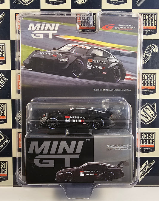 Mini GT Nissan Z GT500 #230 2021 NISMO Presentation