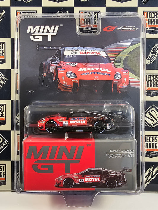 Mini GT Nissan Z GT500 #23 "MOTUL AUTECH Z" NISMO 2023 SUPER GT SERIES