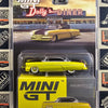 Mini GT Lincoln Capri Hot Rod 1954 Lime Yellow
