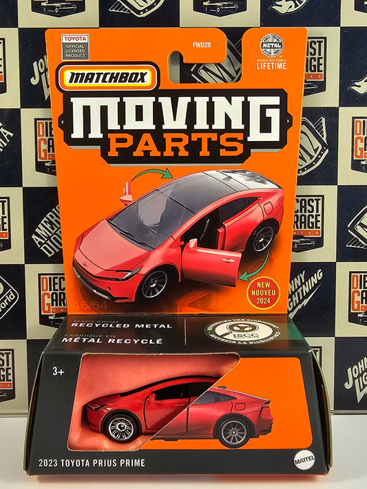 Matchbox Moving Parts 2023 Toyota Prius Prime