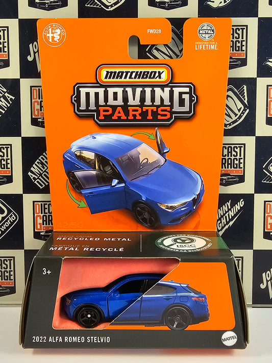 Matchbox Moving Parts 2022 Alfa Romeo Stelvio