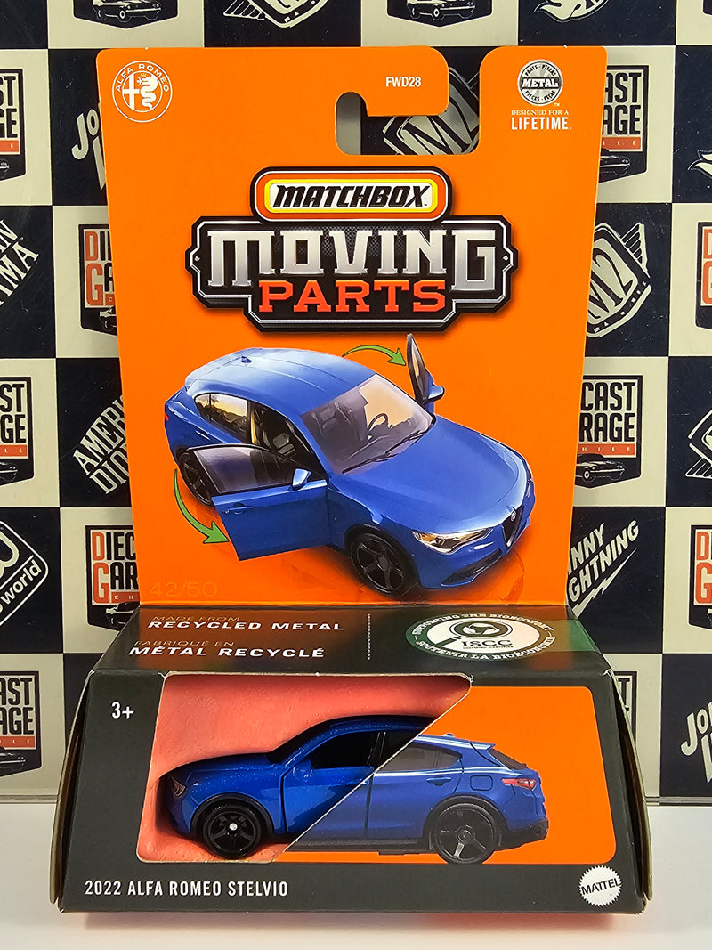 Matchbox Moving Parts 2022 Alfa Romeo Stelvio
