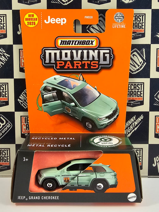 Matchbox Moving Parts Jep Grand Cherokee