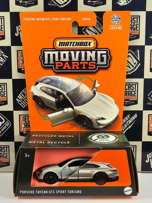 Matchbox Moving Parts Porsche Taycan GTS Sport Turismo