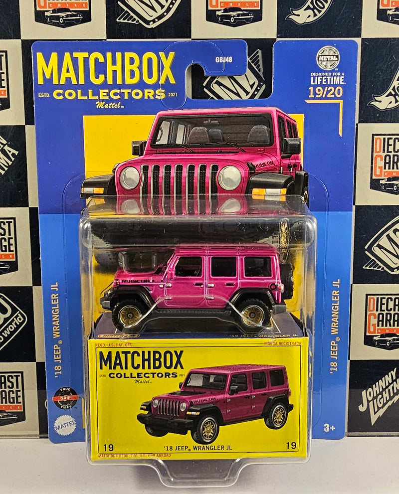 Matchbox Collectors '18 Jeep Wrangler JL