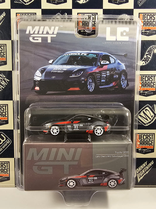 Mini GT Toyota GR86 Larry Chen's HKS Turbocharged GR86