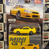 Mini GT Nissan Skyline GT-R (R34) V-Spec Lightning Yellow
