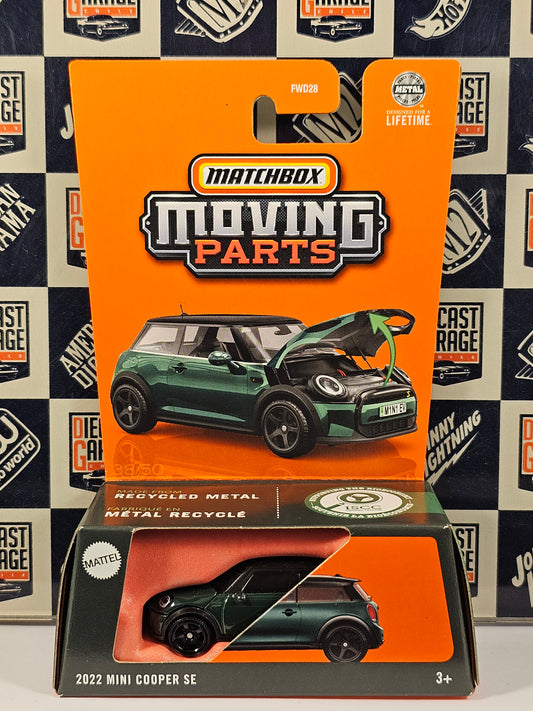 Matchbox Moving Parts 2022 Mini Cooper SE