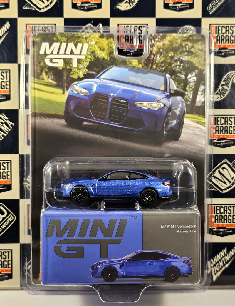Mini GT BMW M4 Competition (G82) Portimao Blue