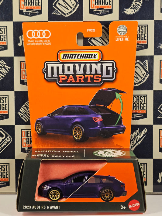 Matchbox Moving Parts 2023 Audi RS 6 Avant