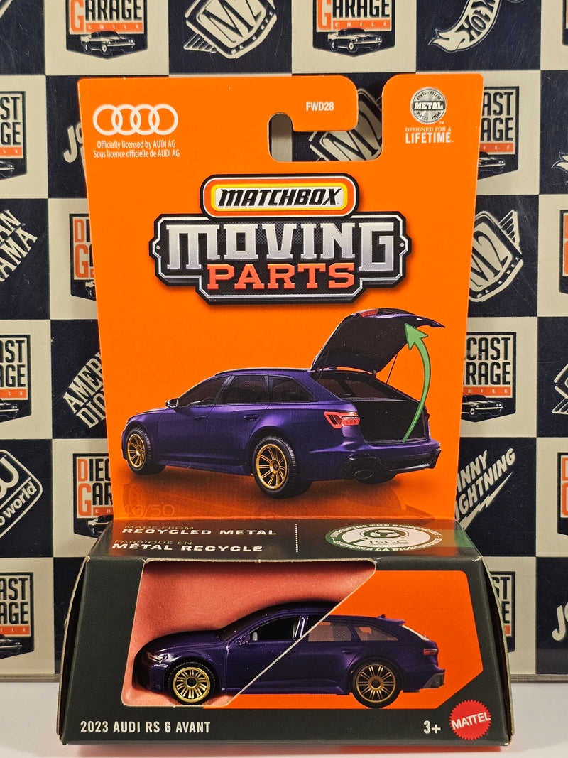 Matchbox Moving Parts 2023 Audi RS 6 Avant