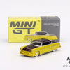 Mini GT Lincoln Capri Hot Rod 1954 Lime Yellow