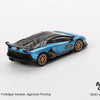 Mini GT Lamborghini Aventador SVJ 63 Blu Aegir