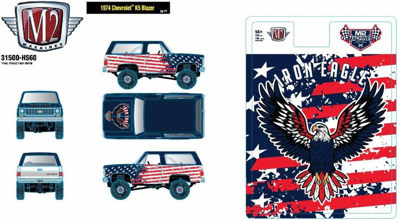M2 Machines 1974 Chevrolet K5 Blazer