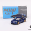 Mini GT Porsche 911 (992) GT3 Touring Gentian Blue Metallic