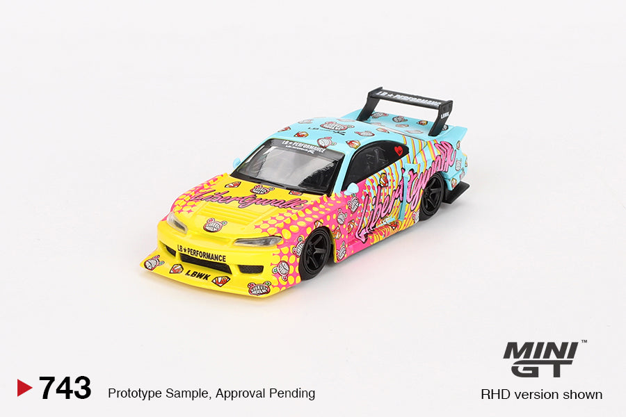 Mini GT Nissan LB-Super Silhouette S15 SILVIA LBWK KUMA