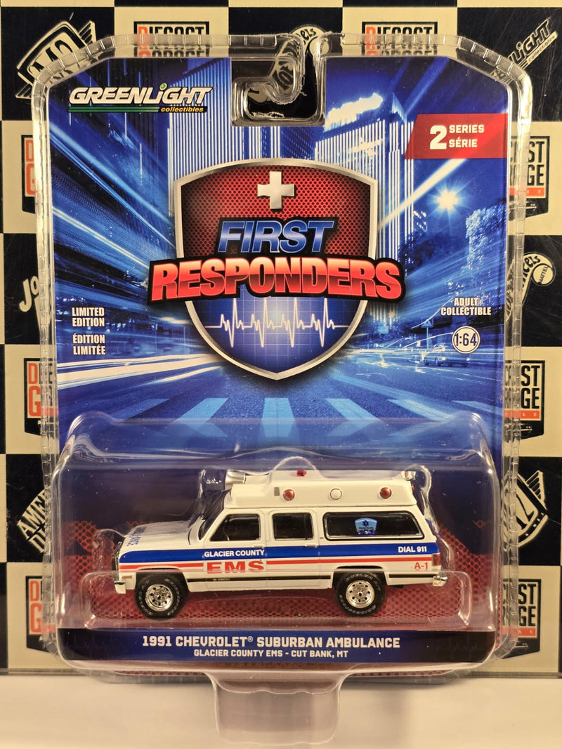 Greenlight 191 Chevrolet Suburban Ambulance