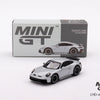 Mini GT Porsche 911 Dakar Ice Gray Metallic