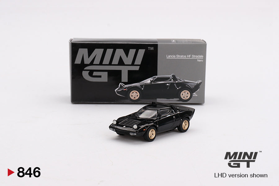Mini GT Lancia Stratos HF Stradale Nero