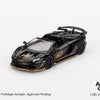 Mini GT Lamborghini Aventador SVJ 63 Roadster Nero Aldebaran