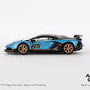 Mini GT Lamborghini Aventador SVJ 63 Blu Aegir